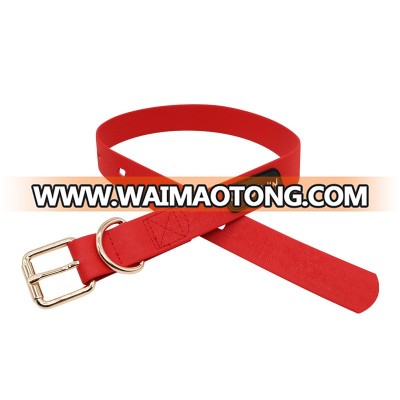 Customized LOGO Luxury fashion Christmas Rose Glod Metal buckle smart waterproof adjustable pet dog collar