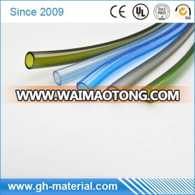 China Food Grade Clear Plastic Cylinder PVC Tube 35mm