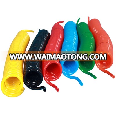 Colored Polyurethane PU Spiral Pneumatic Coiled Air Hose