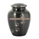 Brass Pet Urn Cremation urns metal urns with paw print