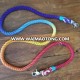 Hands-Free Rope Dog Leash, Multi-Color Rainbow