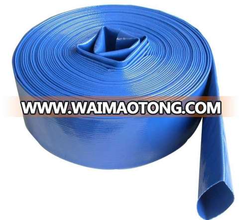 Agriculture Farm Irrigation High Pressure Pvc Lay Flat discharge hose pipe